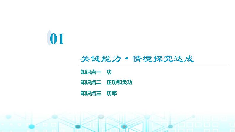 人教版高中物理必修第二册第8章第1节功与功率课件第3页