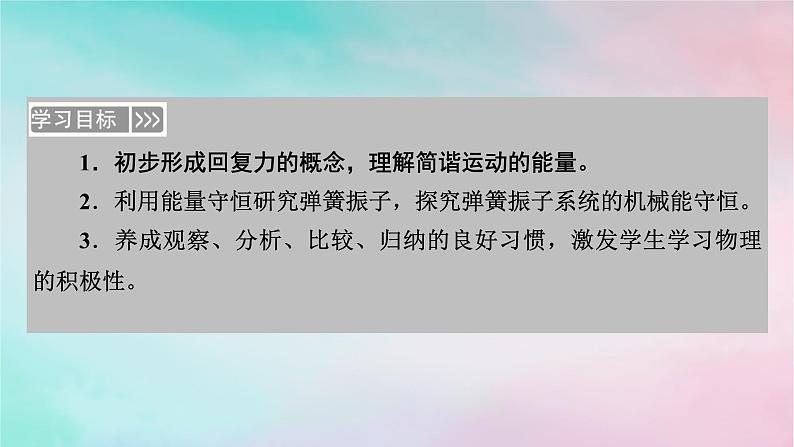 2025版新教材高中物理第2章机械振动3简谐运动的回复力和能量课件（新人教版选择性必修第一册）03