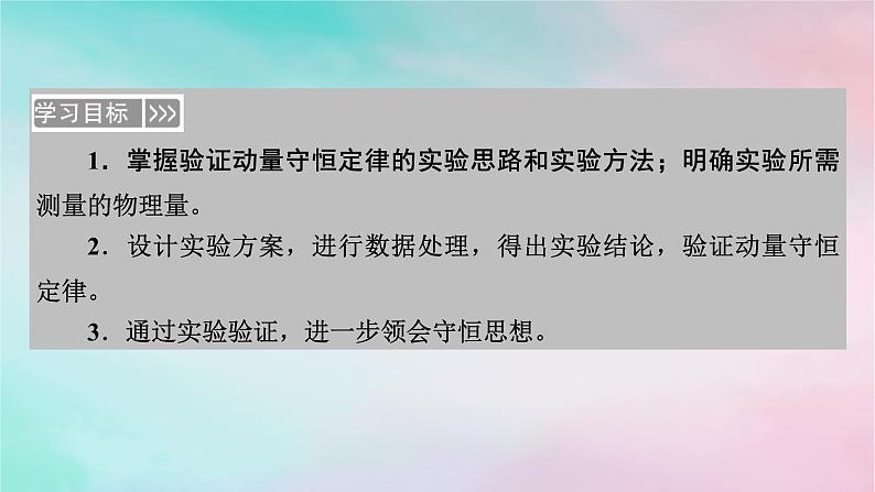 2025版新教材高中物理第1章动量守恒定律4实验：验证动量守恒定律课件（新人教版选择性必修第一册）第3页