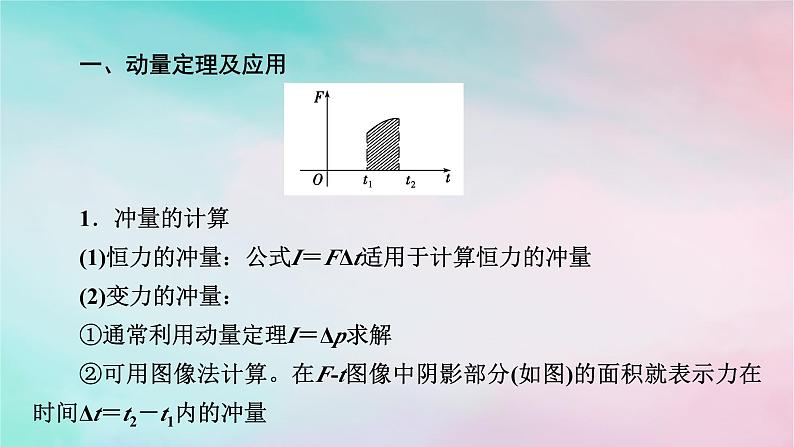 2025版新教材高中物理第1章动量守恒定律章末小结课件（新人教版选择性必修第一册）05