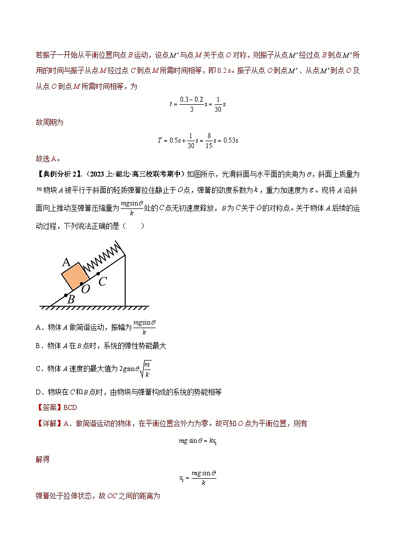 【二轮复习】高考物理专题09机械振动机械波（题型专练）.zip02