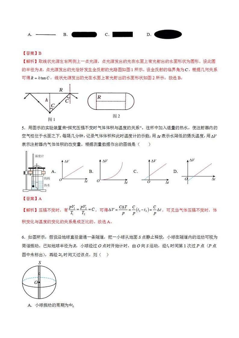 2024年高考押题预测卷—物理（江苏卷01）（解析版）第3页