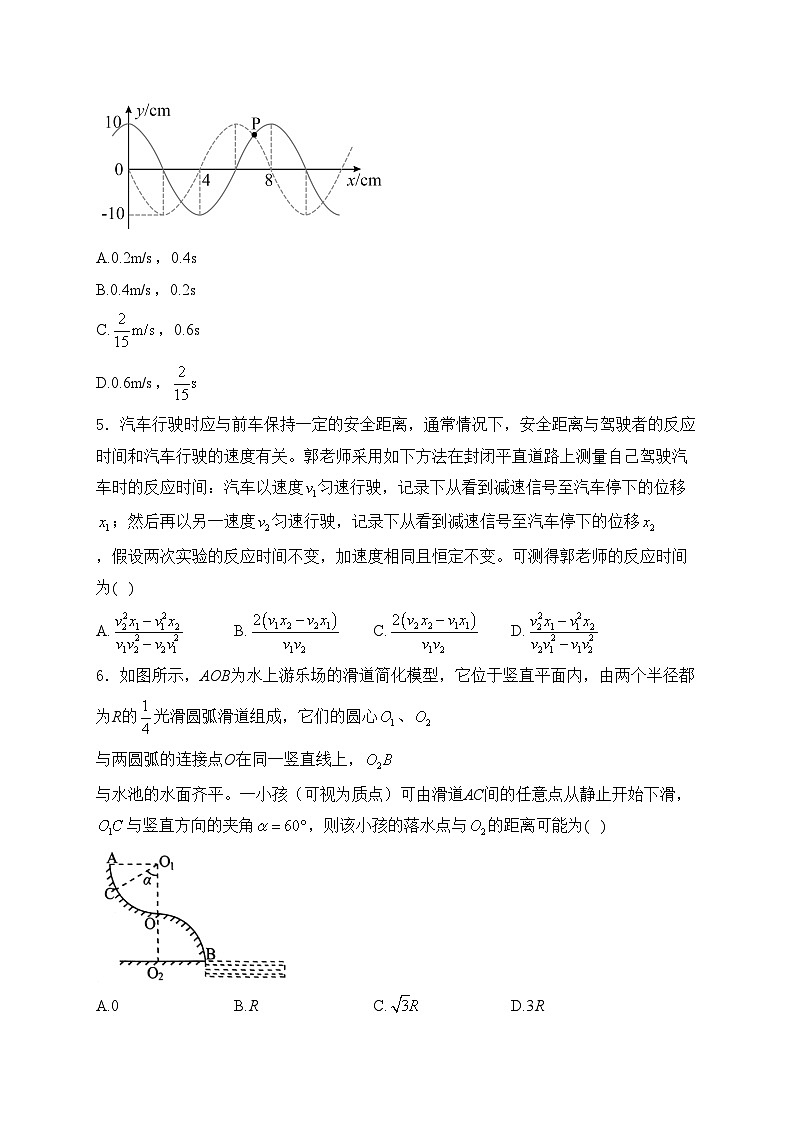 贵州省铜仁市2024届高三下学期二模考试物理试卷(含答案)02