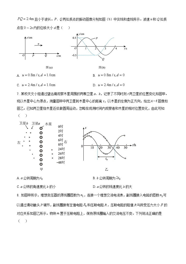 2024届江苏省高三下学期5月二模物理试题（原卷版+解析版）03