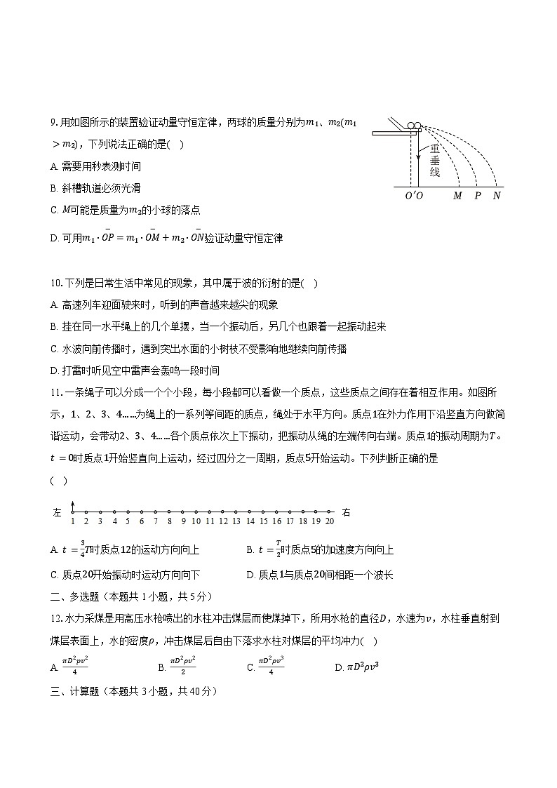 2023-2024学年天津市河西区高二（下）期中物理试卷（含解析）第3页