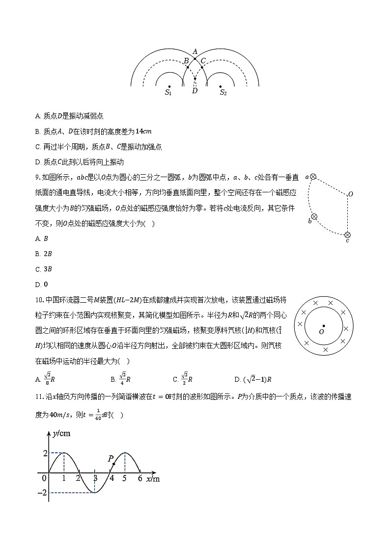 2023-2024学年海南省国兴中学高二（下）期中物理试卷（A卷）（含解析）第3页