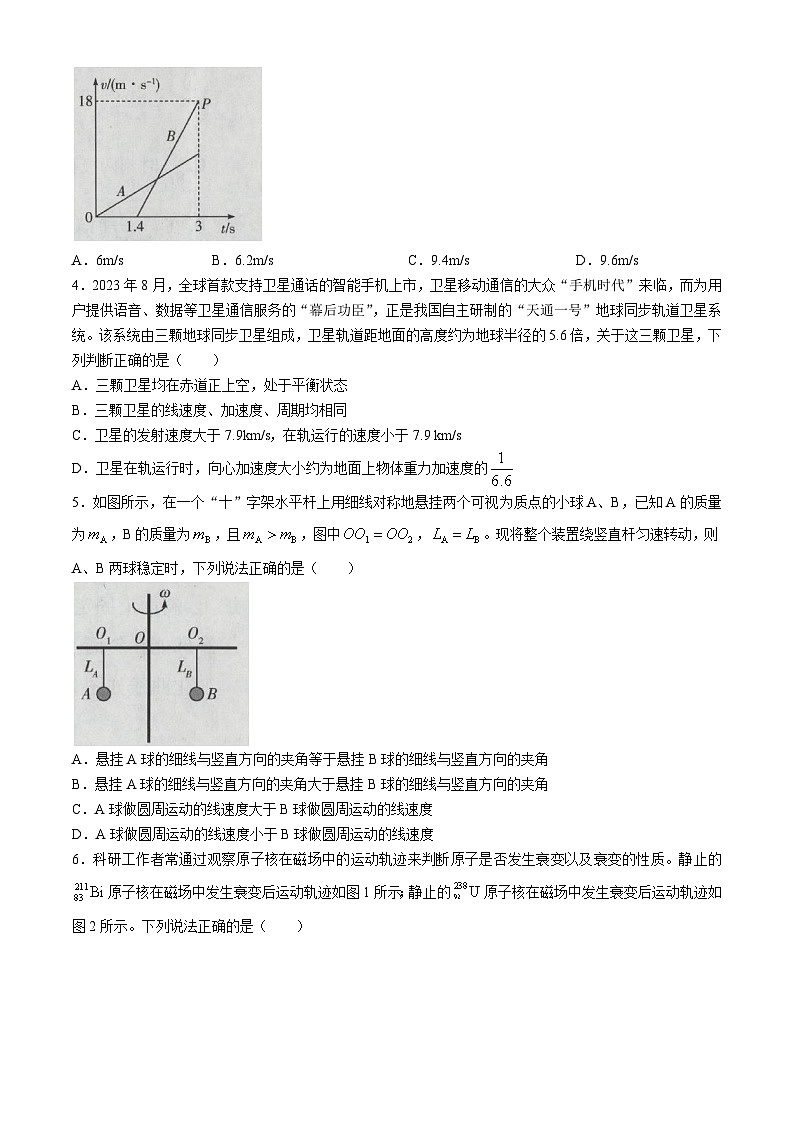 2024海南省高三下学期学业水平诊断（五）物理含解析第2页