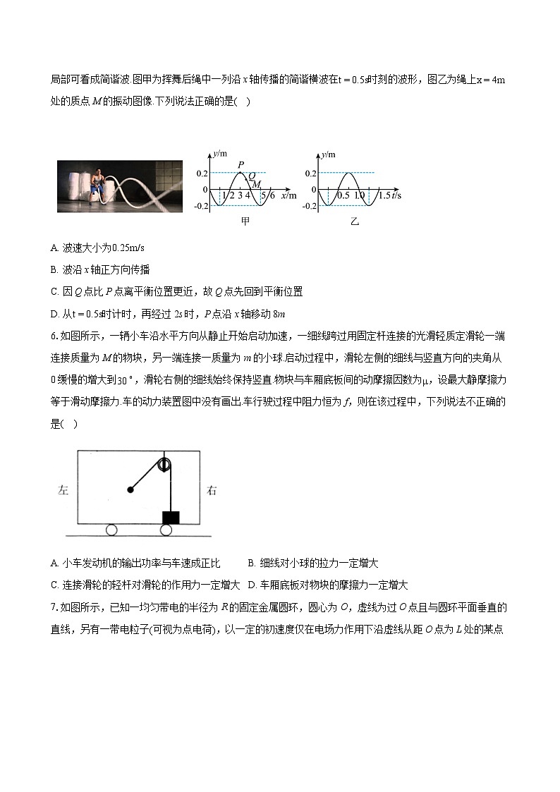 2023-2024学年安徽省皖南八校高三（第三次）大联考物理试卷(含详细答案解析)第3页