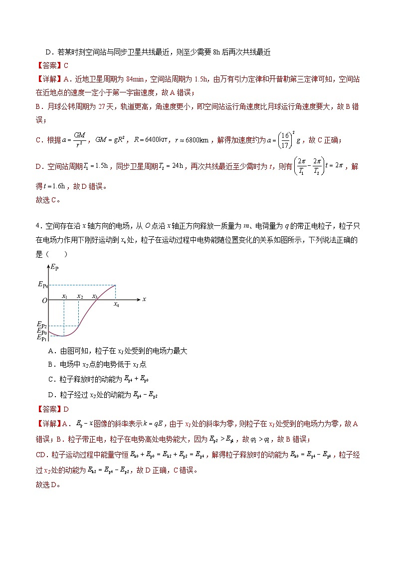 2024年高考物理最后一卷（福建卷）（全解全析）第3页