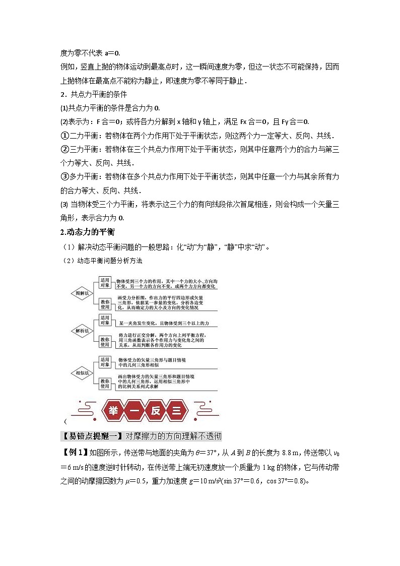 新高考物理三轮冲刺易错点02相互作用（含解析）第3页
