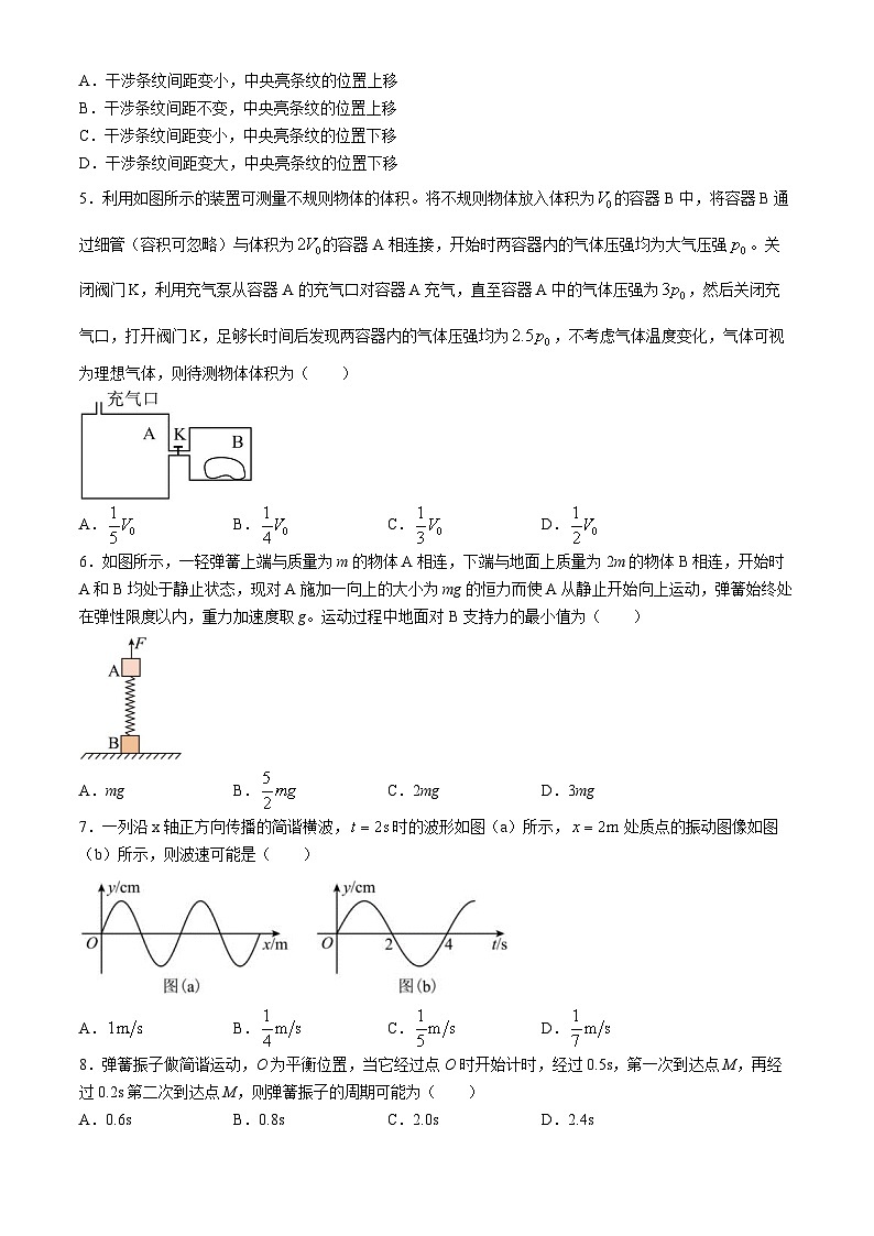江西省南昌市第二中学2023-2024学年高二下学期期中物理试卷(无答案)第2页