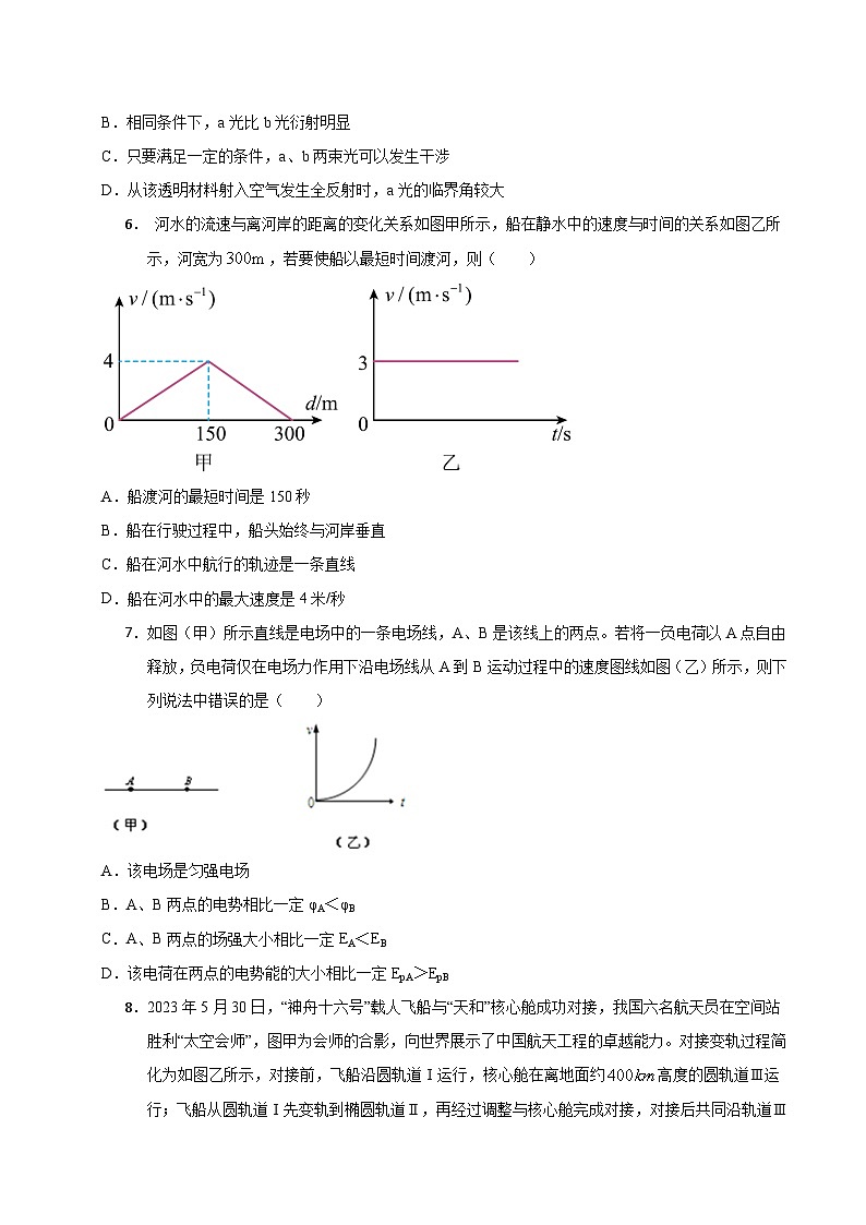2024年高考第三次模拟考试题：物理（辽宁卷）（考试版）第3页