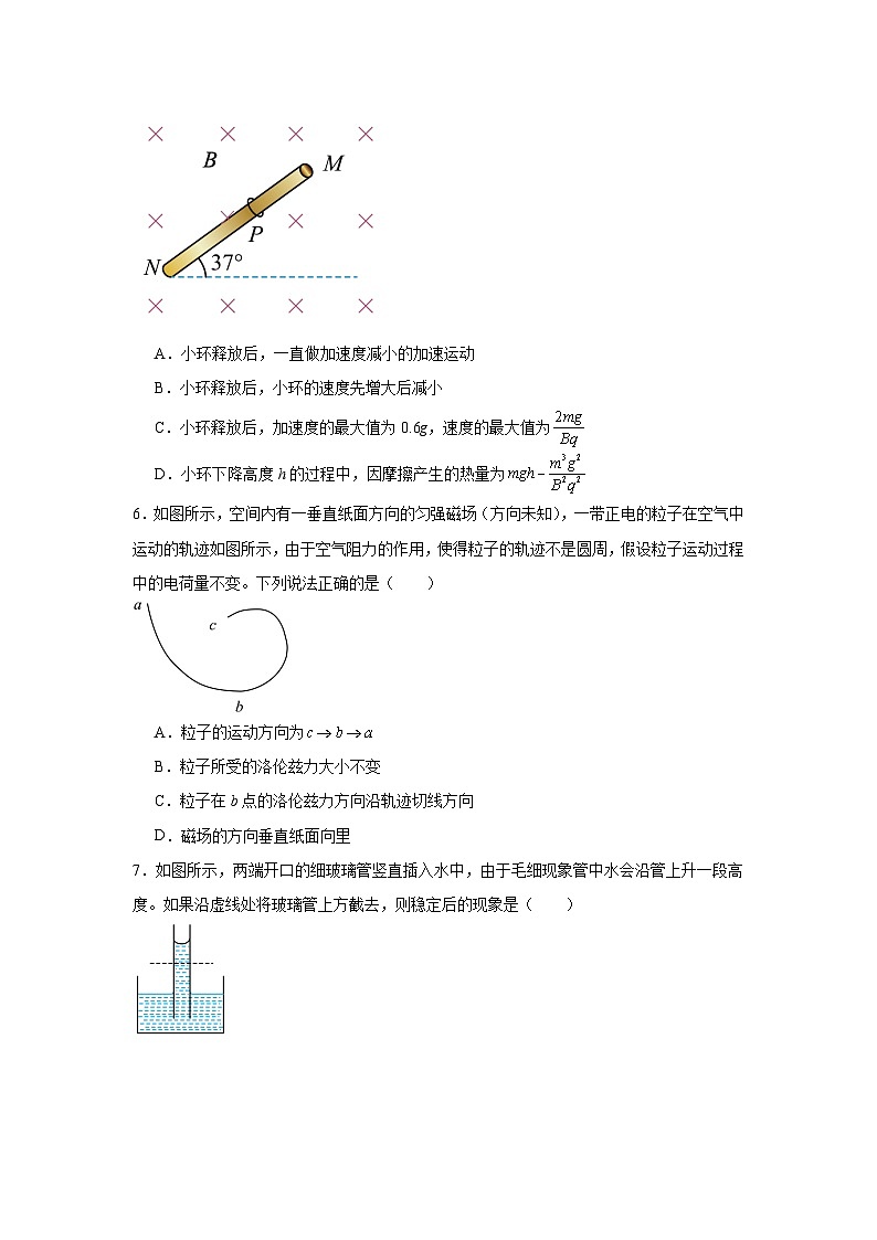 2024届安徽省淮北市第一中学高三下学期三模物理试题第3页