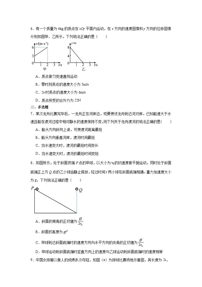 229，2024年高考物理小专题精选题特训：抛体运动第3页