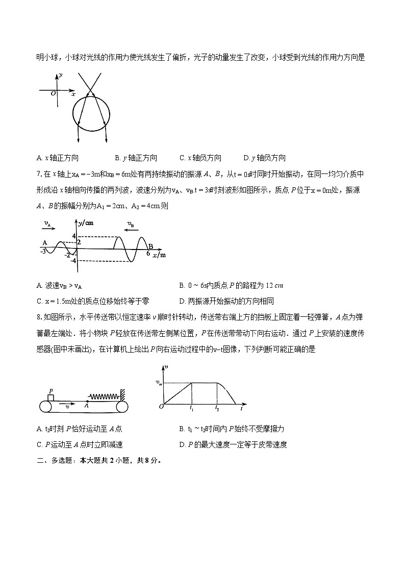 2023-2024学年安徽省县中联盟高三最后一卷物理试卷（含详细答案解析）03