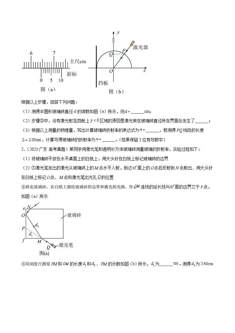 专题12 光学实验（原卷版）第2页