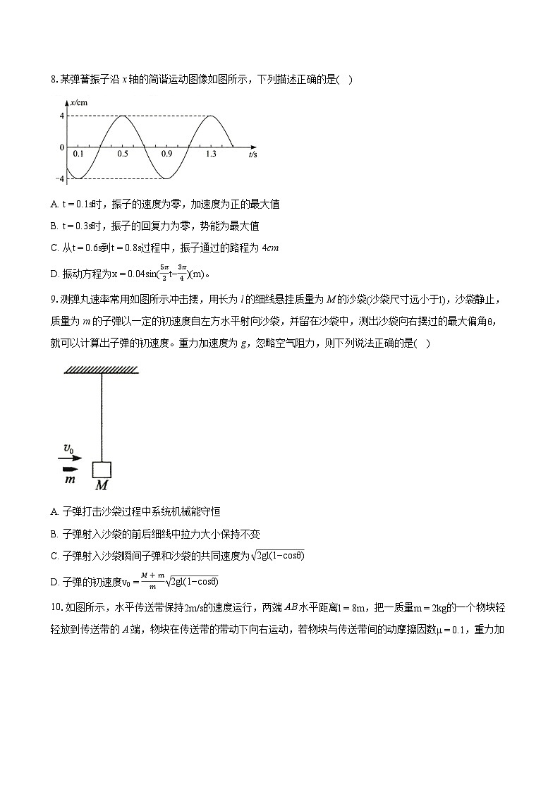 湖北省腾云联盟2023-2024学年高一下学期5月联考物理试卷（A）03