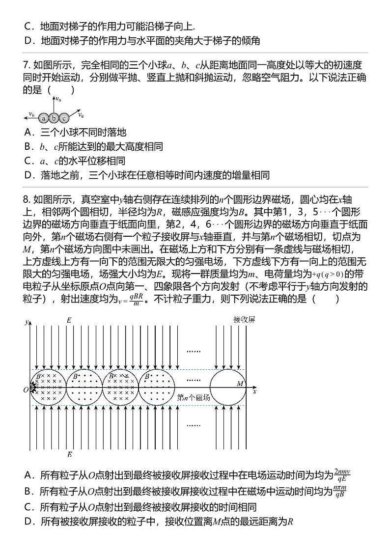 2024高考冲刺物理最热30题 竞赛 竞赛篇专题汇总03