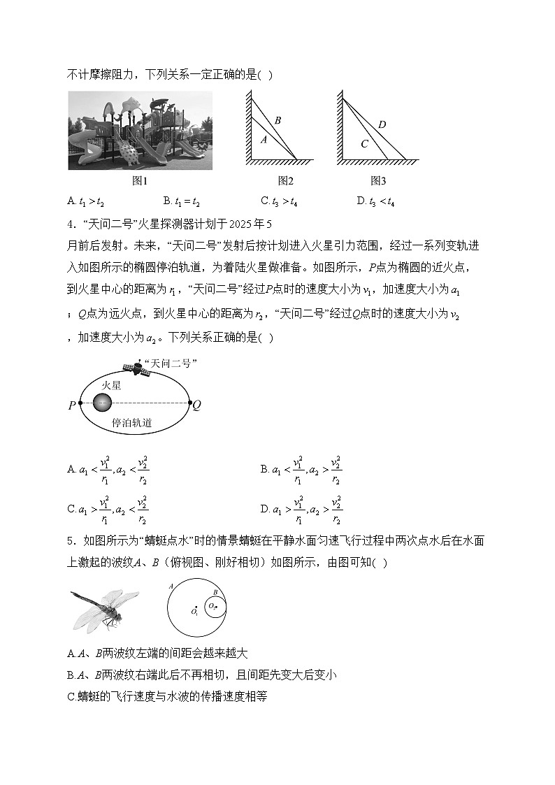 河南省濮阳市2024届高三下学期第一次模拟考试理科综合物理试卷(含答案)第2页