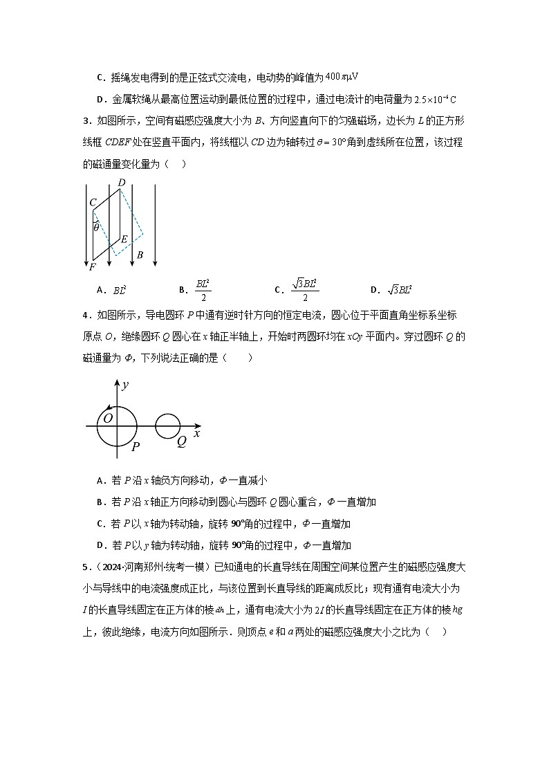 专题09+磁场（原卷版）-【典型题型】2024年高考物理二轮复习突破典型题型之选择题17第3页