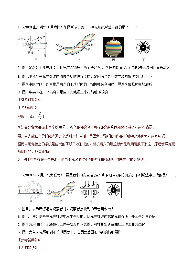 热点29 与教材图片相关问题-【模拟精炼】2024年高考物理30热点最新模拟题精练02