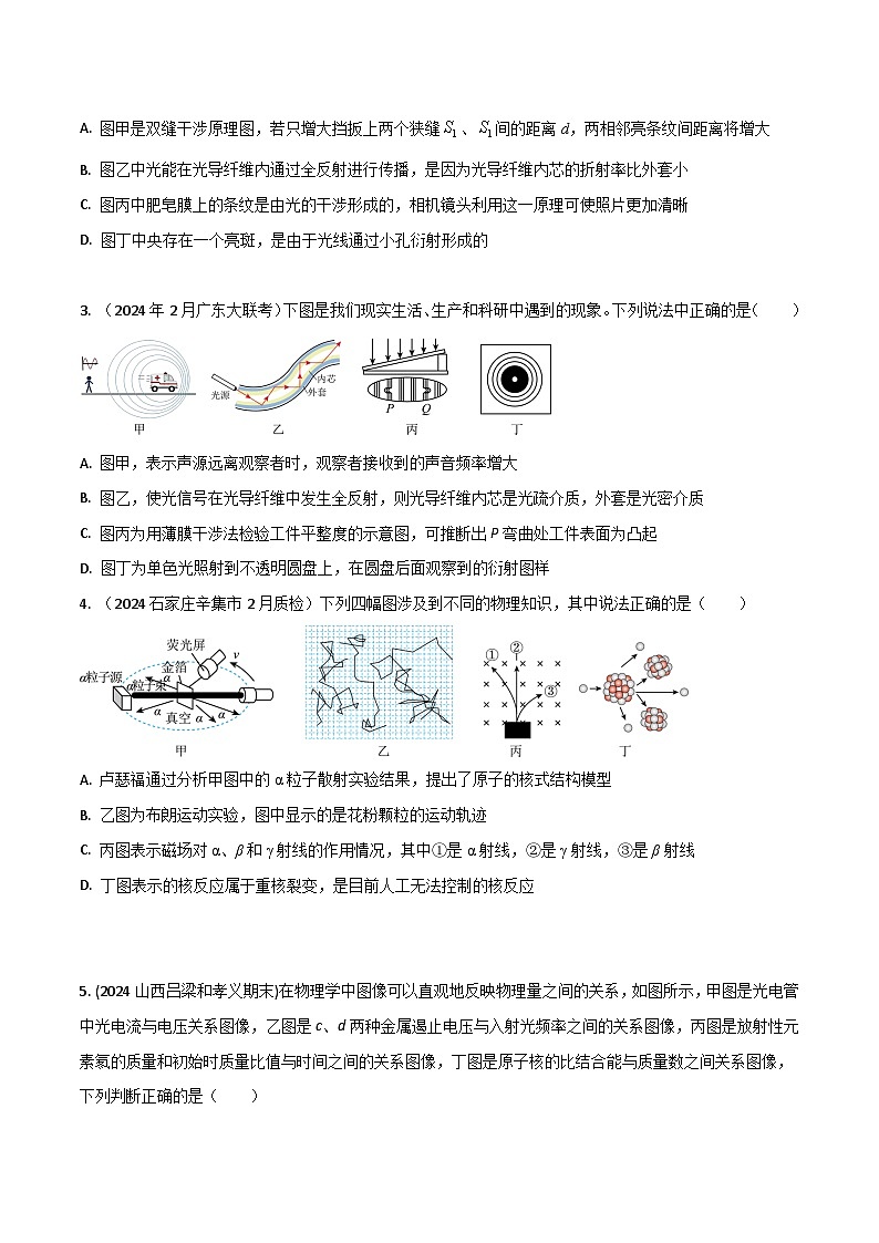 热点29 与教材图片相关问题-【模拟精炼】2024年高考物理30热点最新模拟题精练02