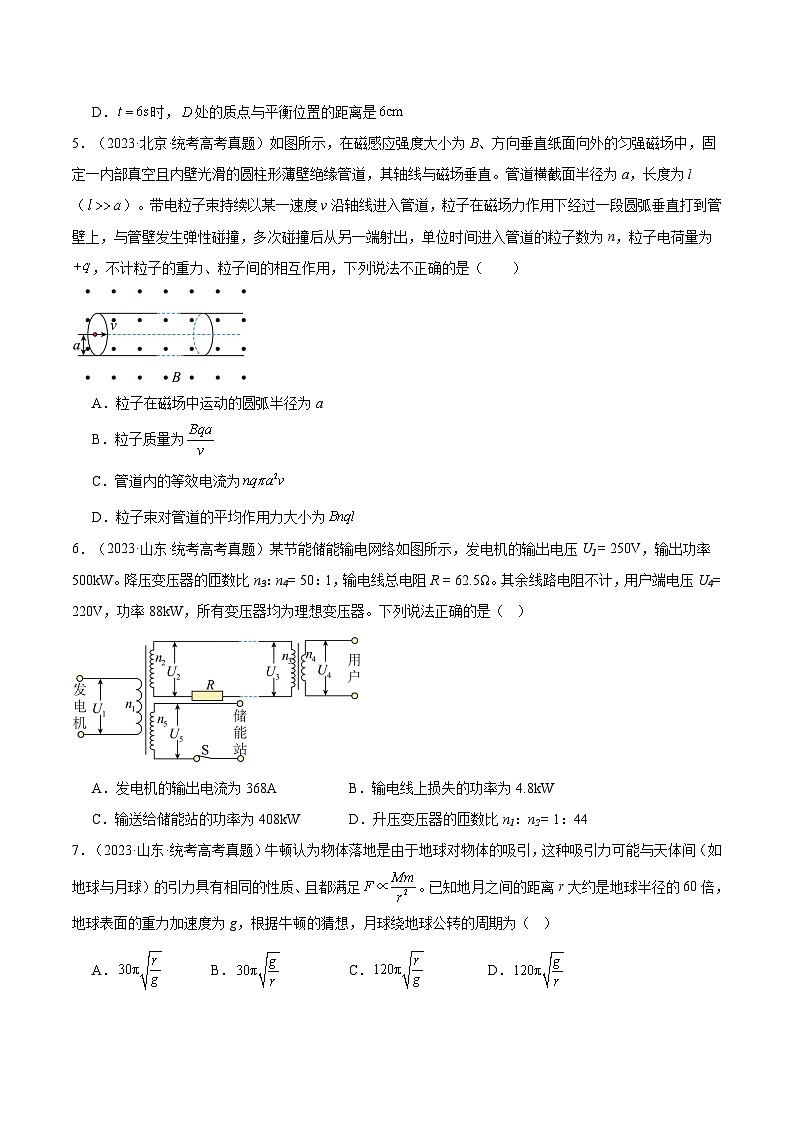 冲刺2024年高考物理真题重组卷01（广东专用）03