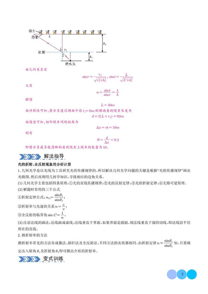 几何光学（解析版）第2页