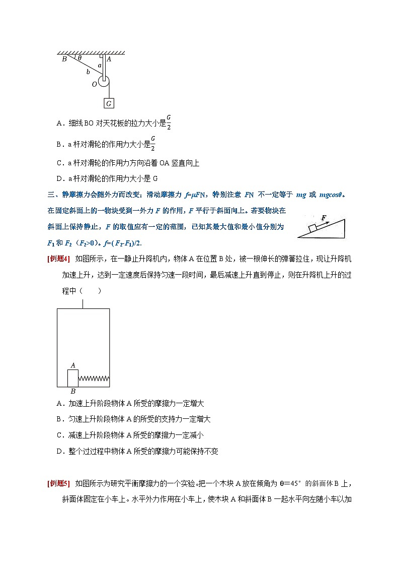 专题2 力的平衡问题（原卷版）第2页