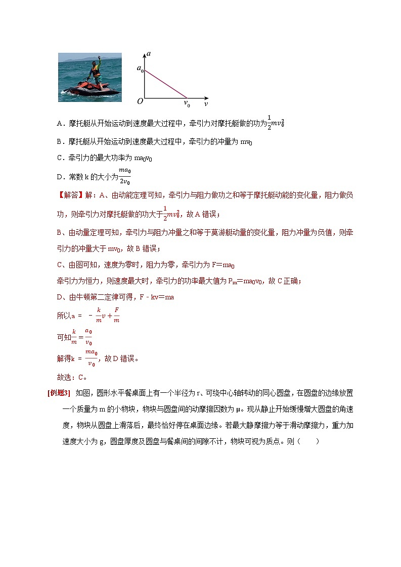2024年高考物理二轮专题复习-专题7 动量 动量守恒定律（原卷版+解析版）02