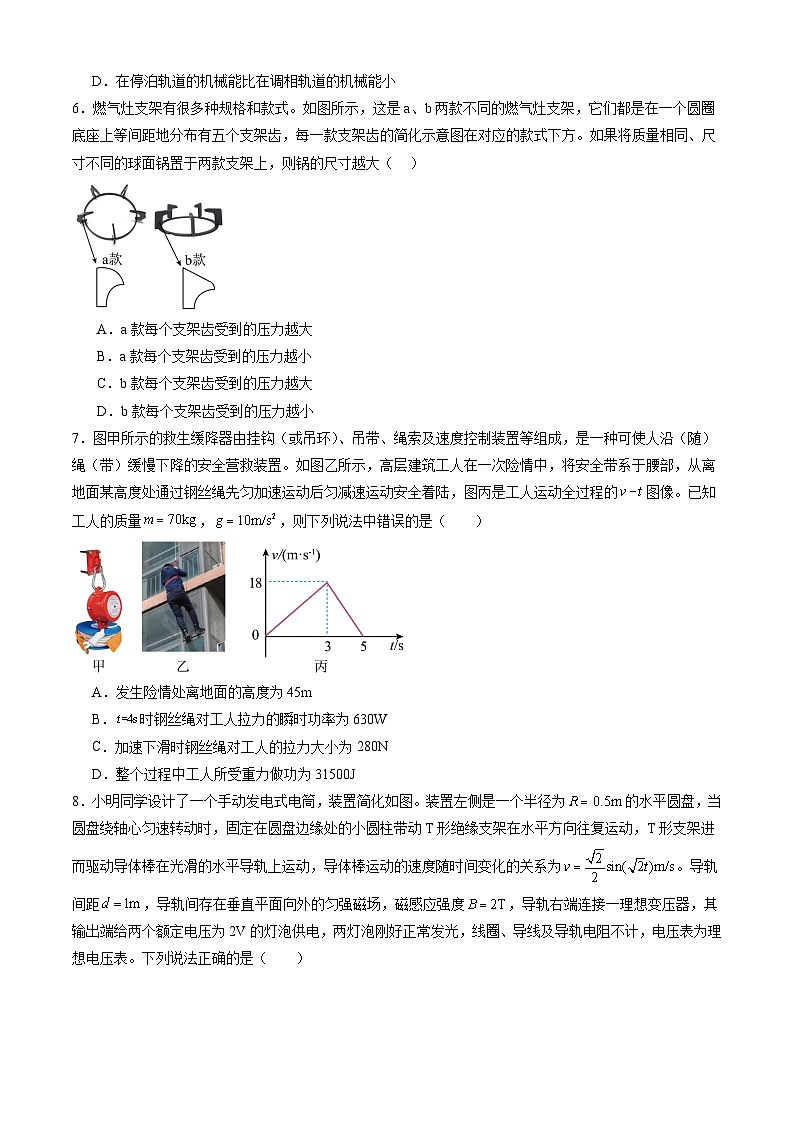 2024年高考冲刺物理最后一卷（安徽卷）03