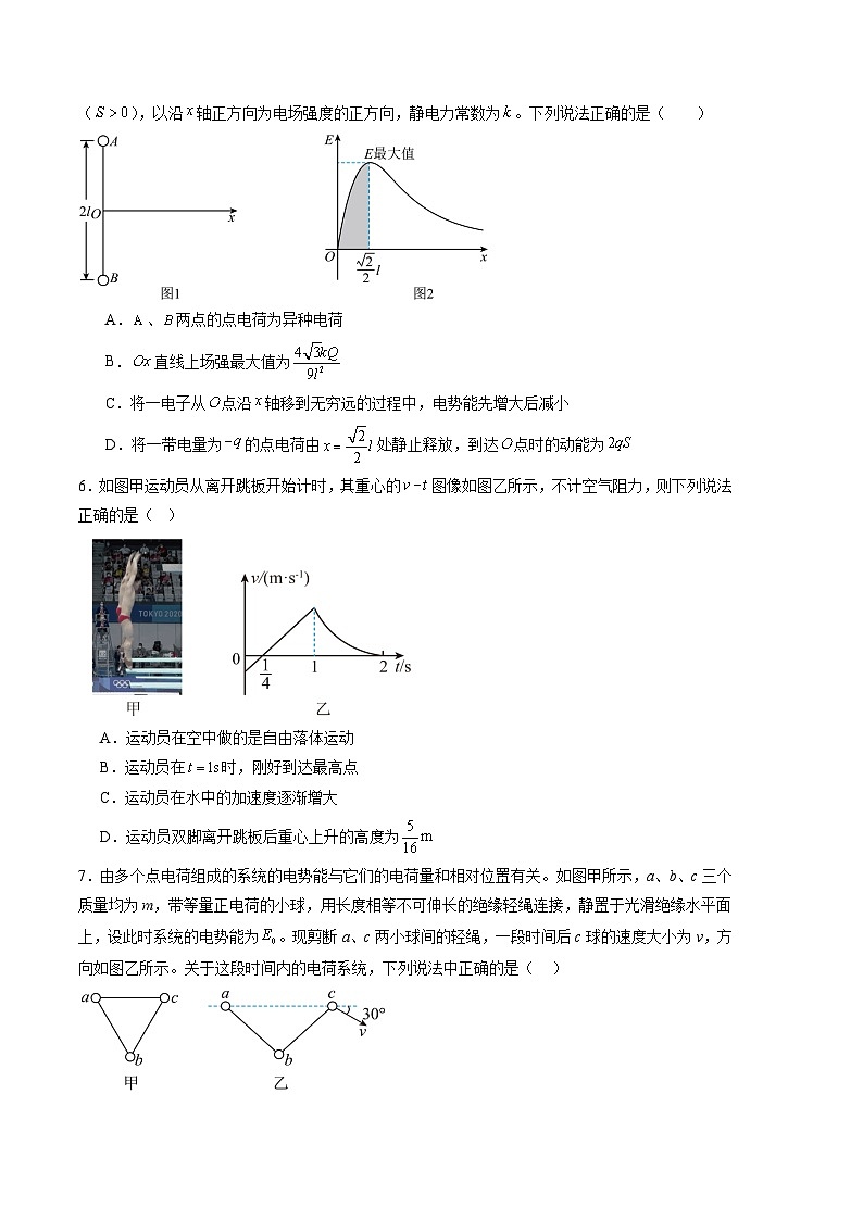 2024年高考冲刺物理最后一卷（黑龙江、吉林、江西、广西卷）03