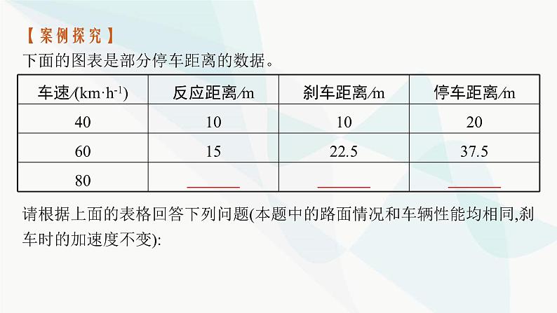 新教材高考物理一轮复习第1章运动的描述匀变速直线运动的研究研专项素养提升课件04