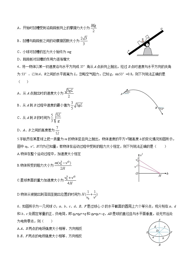 2024年6月浙江省普通高校招生-押题卷01-第2页