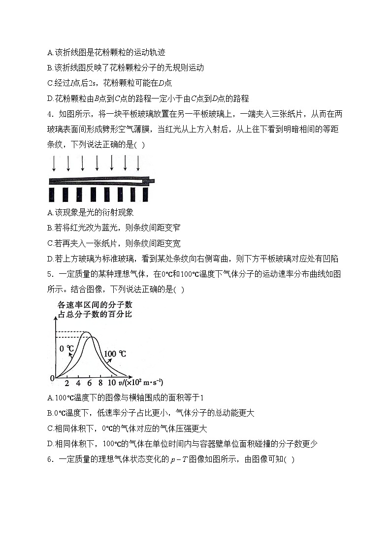 河北省邢台市五岳联盟2023-2024学年高二下学期期中考试物理试卷(含答案)02