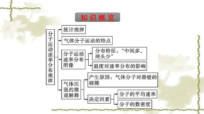 人教版(浙江专用)高中物理选择性必修第三册同步训练第1章分子动理论3分子运动速率分布规律课件第5页