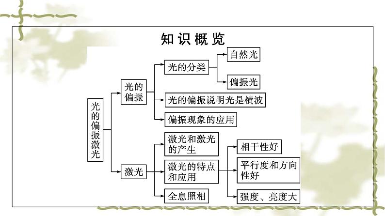 人教版(浙江专用)高中物理选择性必修第一册第4章光6光的偏振激光同步训练课件第5页