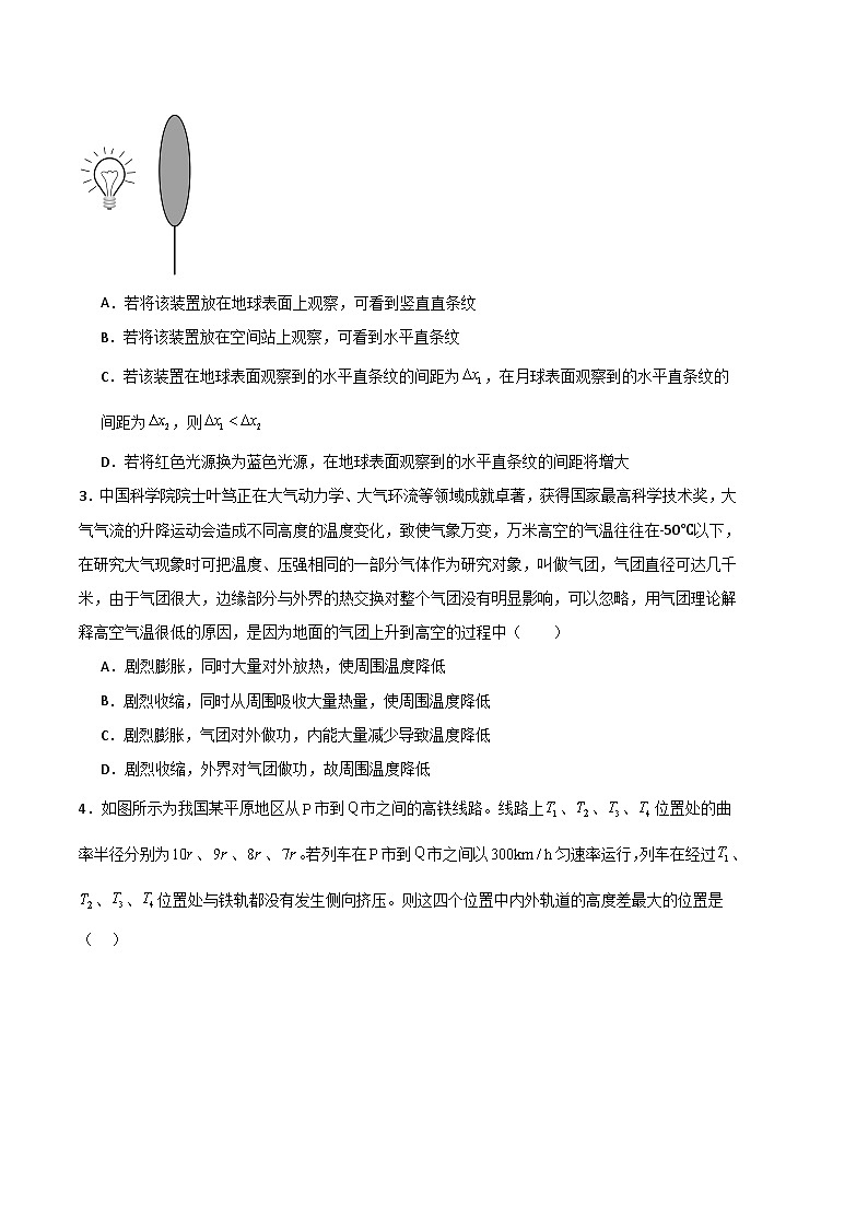 物理（山东卷01）（考试版A4）第2页