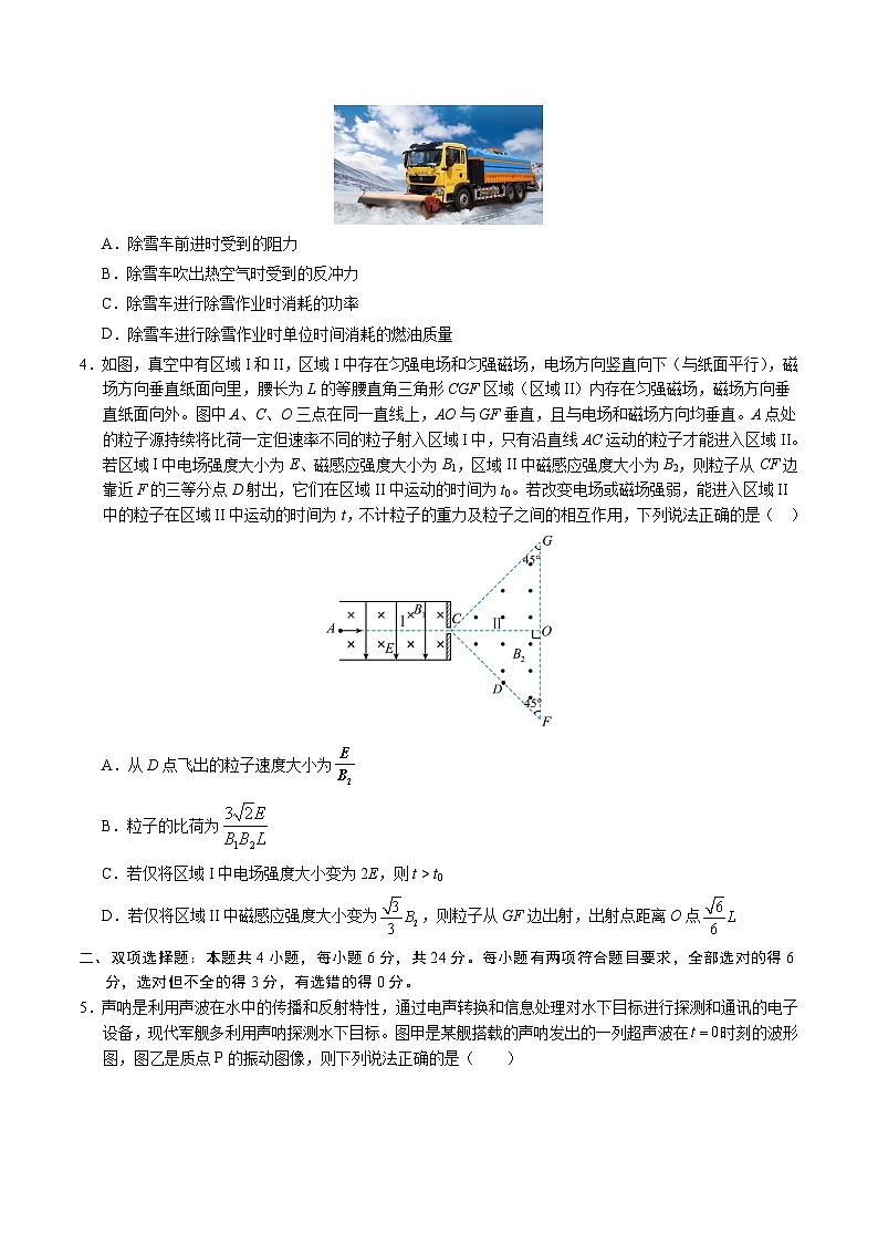 物理（福建卷）（考试版A4）第2页