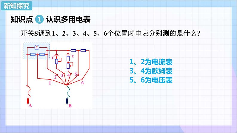 高二上学期物理人教版（2019）必修第三册课件11.5 实验：练习使用多用电表06