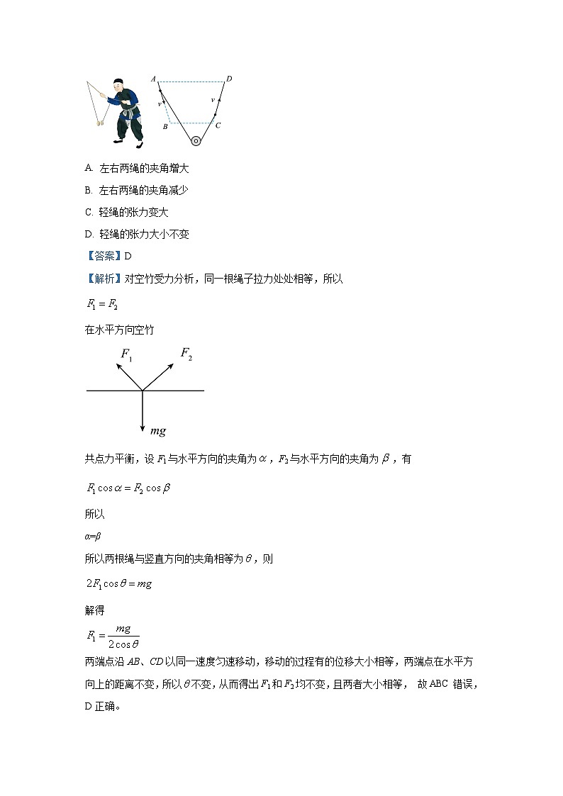 物理：山东省青岛市2024届高三下学期二模试题（解析版）第2页