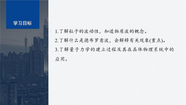 第四章　5　粒子的波动性和量子力学的建立  课件第2页