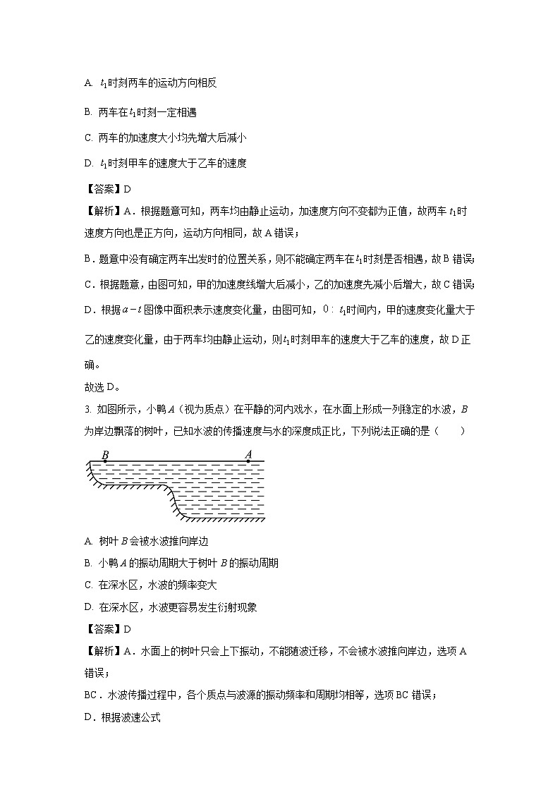 物理：河南省新乡市2022-2023学年高二下学期7月期末试题（解析版）02