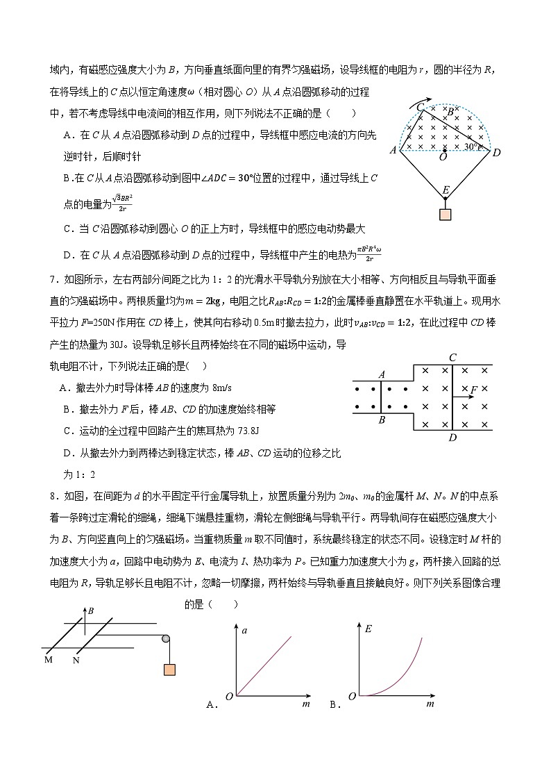 期末复习冲刺01  电磁感应 （培优提升+最新题型）原卷版第3页