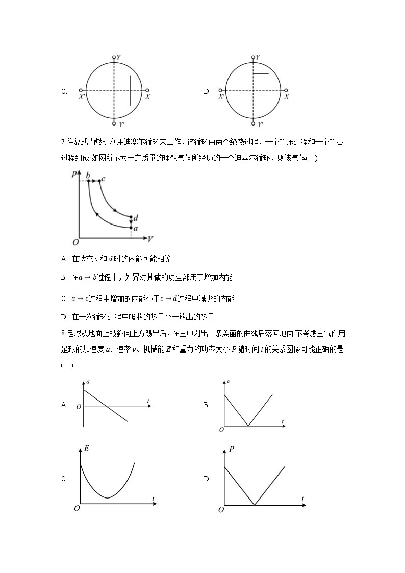 物理：江苏省南通市2023-2024学年高三下学期（第三次）适应性考试试卷（解析版）03