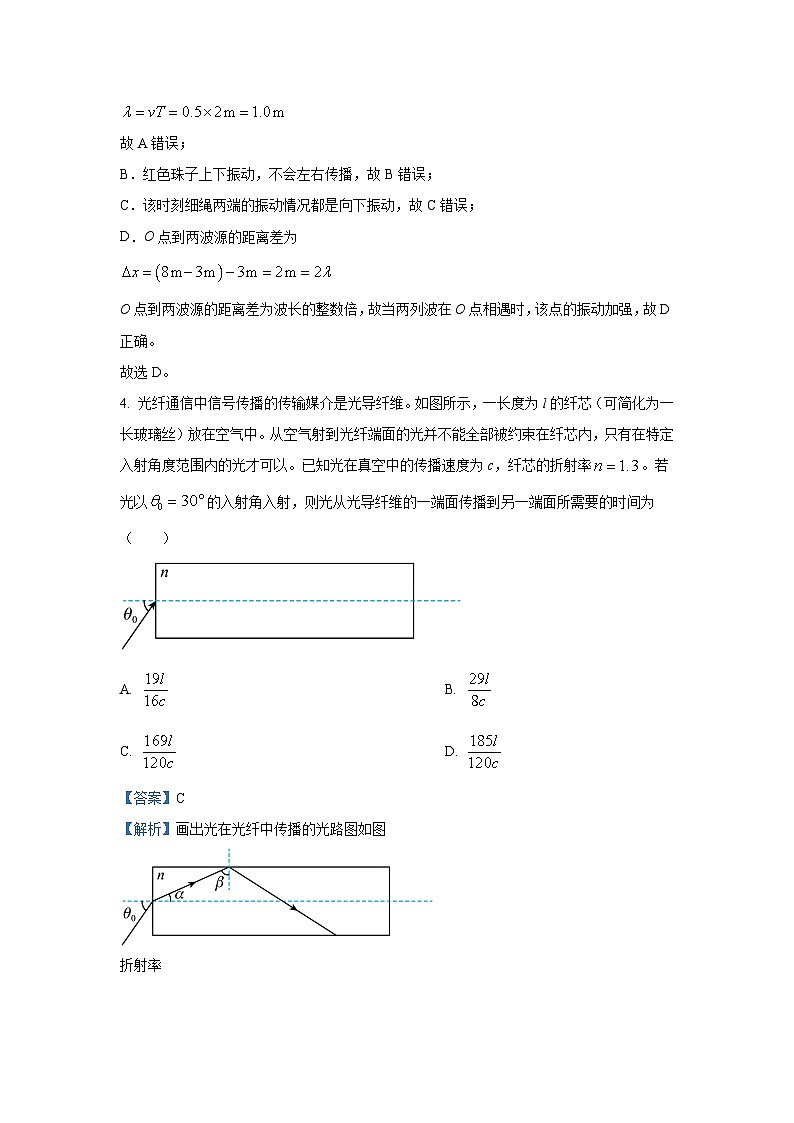 物理：广西贺州市昭平县部分学校2024届高三下学期一模试题（解析版）03