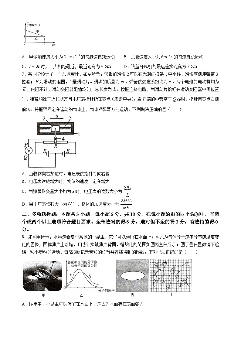 2024承德高二下学期5月联考试题物理含解析03