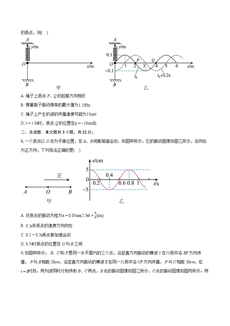 湖北省部分重点中学2023-2024学年高二下学期5月联考物理试题（Word版附解析）第3页