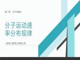 1.3分子运动速率的分布+课件-2023-2024学年高二下学期物理人教版（2019）选择性必修第三册+