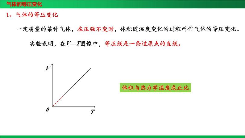 第3节气体的等压变化和等容变化2023-2024学年高二物理同步培优课件（人教版2019选择性必修第三册）第4页